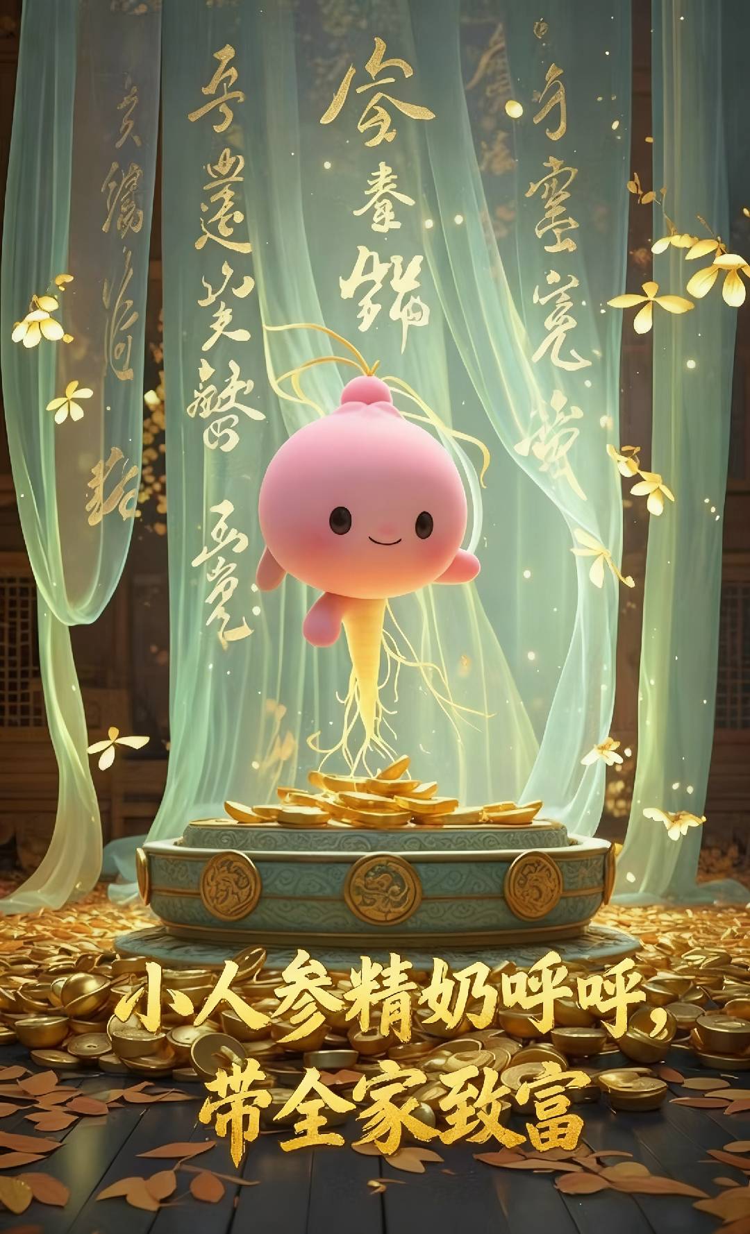 小人参精奶呼呼带全家暴富(全集)